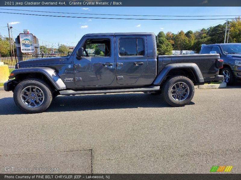 Granite Crystal Metallic / Black 2021 Jeep Gladiator Overland 4x4