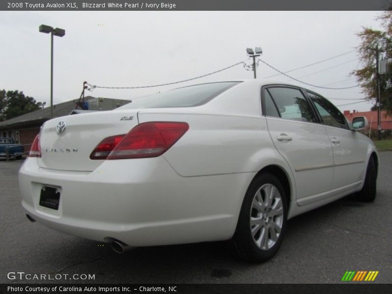 Blizzard White Pearl / Ivory Beige 2008 Toyota Avalon XLS