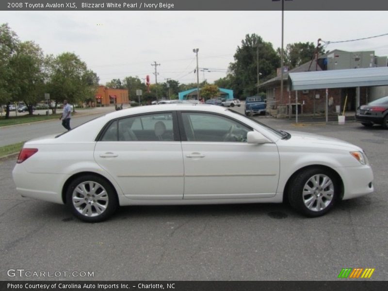 Blizzard White Pearl / Ivory Beige 2008 Toyota Avalon XLS