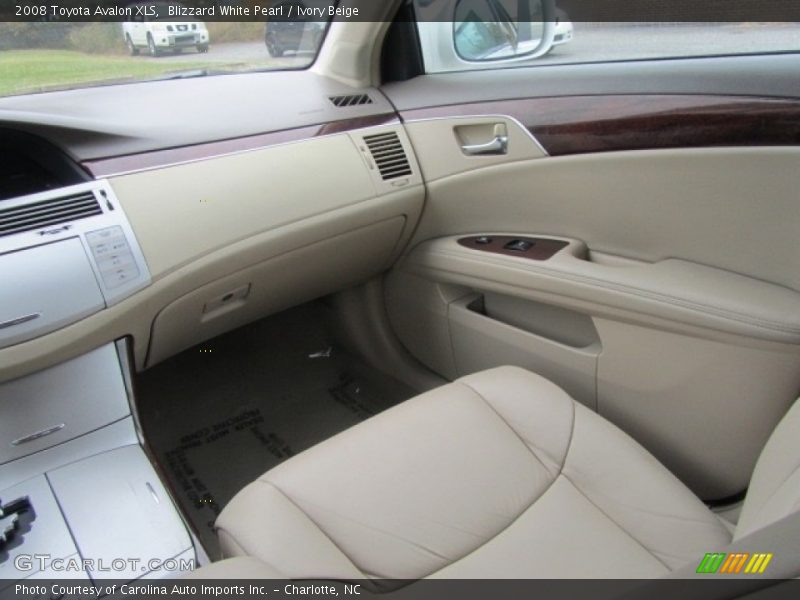 Blizzard White Pearl / Ivory Beige 2008 Toyota Avalon XLS