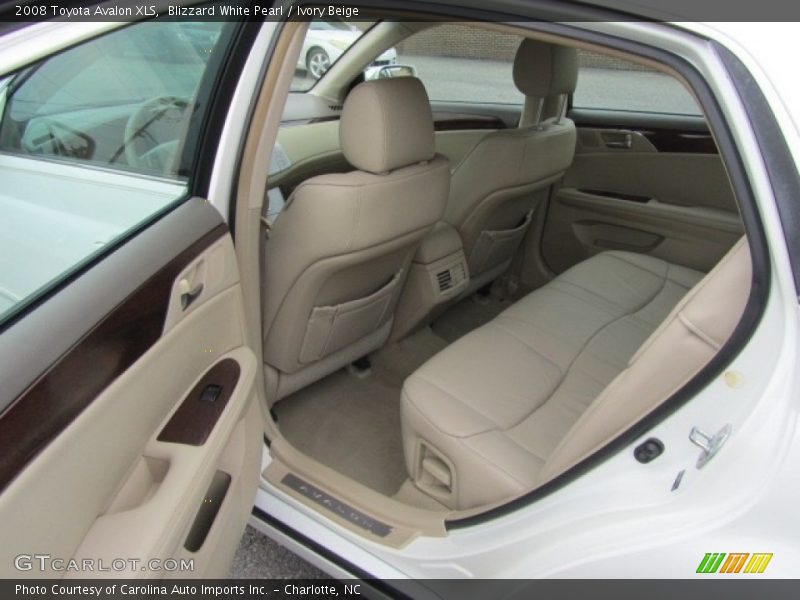 Blizzard White Pearl / Ivory Beige 2008 Toyota Avalon XLS