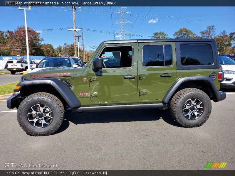  2021 Wrangler Unlimited Rubicon 4x4 Sarge Green