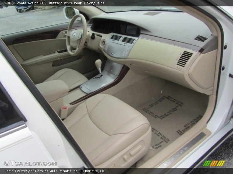 Blizzard White Pearl / Ivory Beige 2008 Toyota Avalon XLS