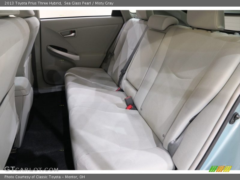 Sea Glass Pearl / Misty Gray 2013 Toyota Prius Three Hybrid