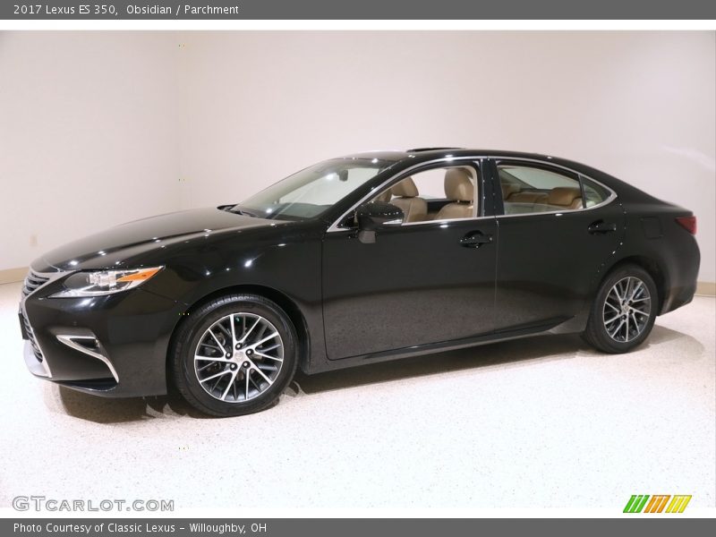 Obsidian / Parchment 2017 Lexus ES 350