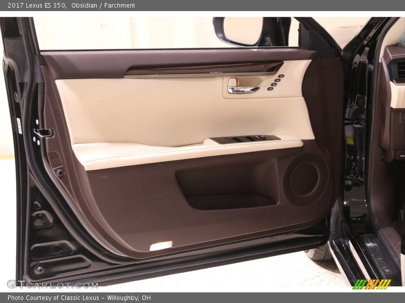 Obsidian / Parchment 2017 Lexus ES 350