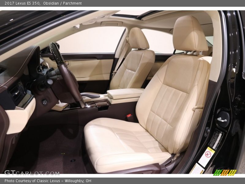 Obsidian / Parchment 2017 Lexus ES 350
