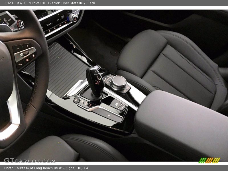Glacier Silver Metallic / Black 2021 BMW X3 sDrive30i