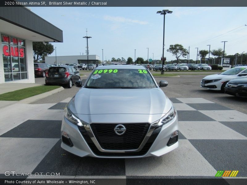 Brilliant Silver Metallic / Charcoal 2020 Nissan Altima SR