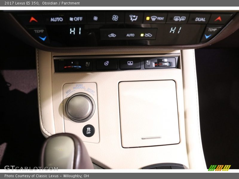 Obsidian / Parchment 2017 Lexus ES 350