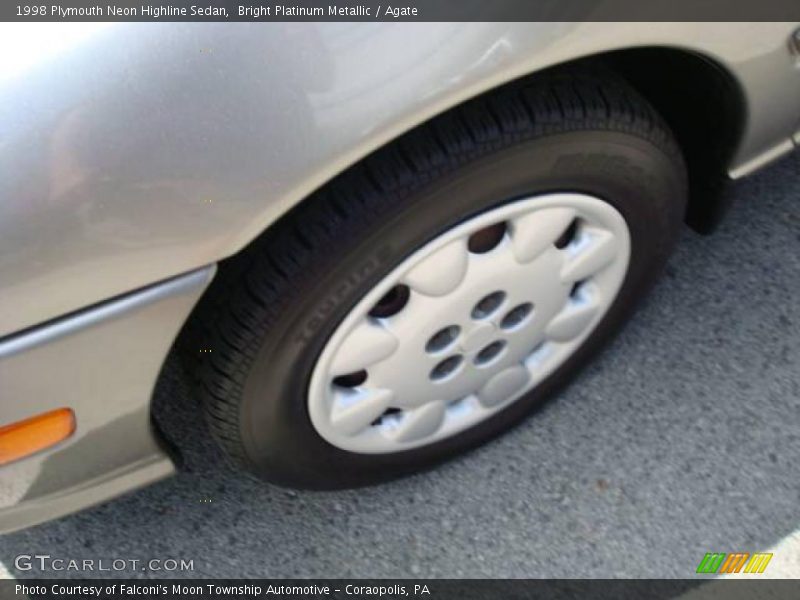 Bright Platinum Metallic / Agate 1998 Plymouth Neon Highline Sedan