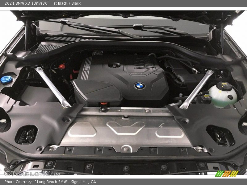 Jet Black / Black 2021 BMW X3 sDrive30i