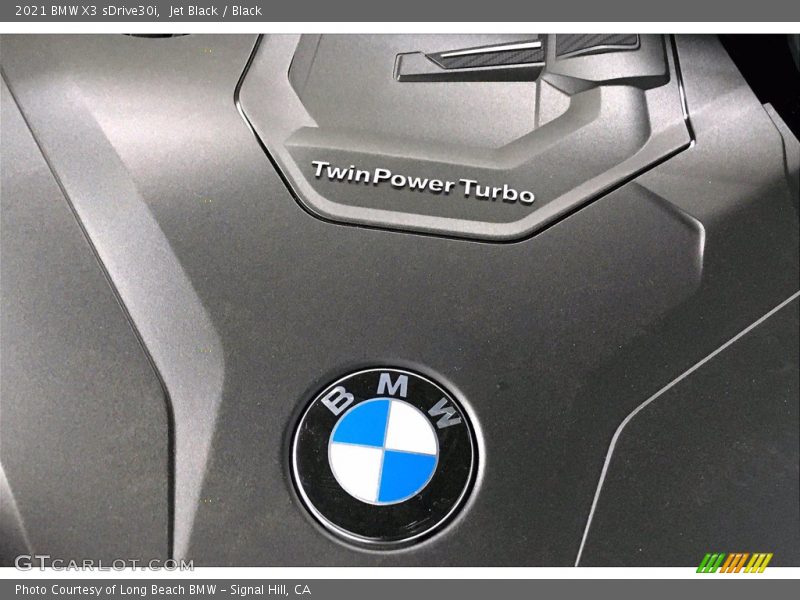 Jet Black / Black 2021 BMW X3 sDrive30i