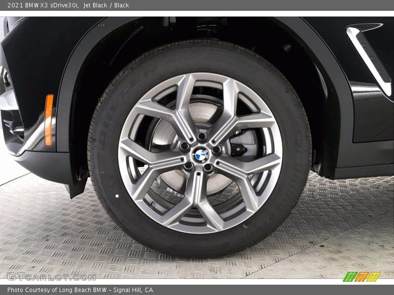 Jet Black / Black 2021 BMW X3 sDrive30i
