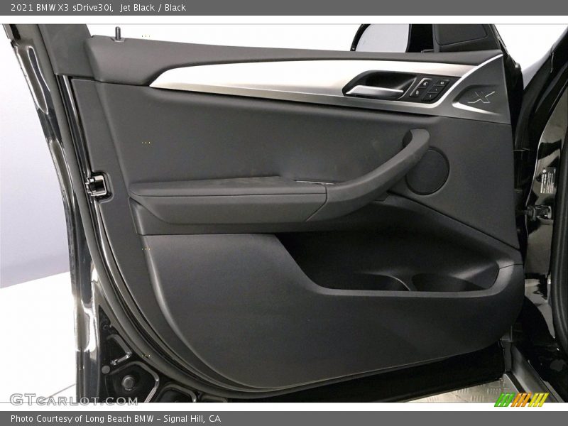 Jet Black / Black 2021 BMW X3 sDrive30i
