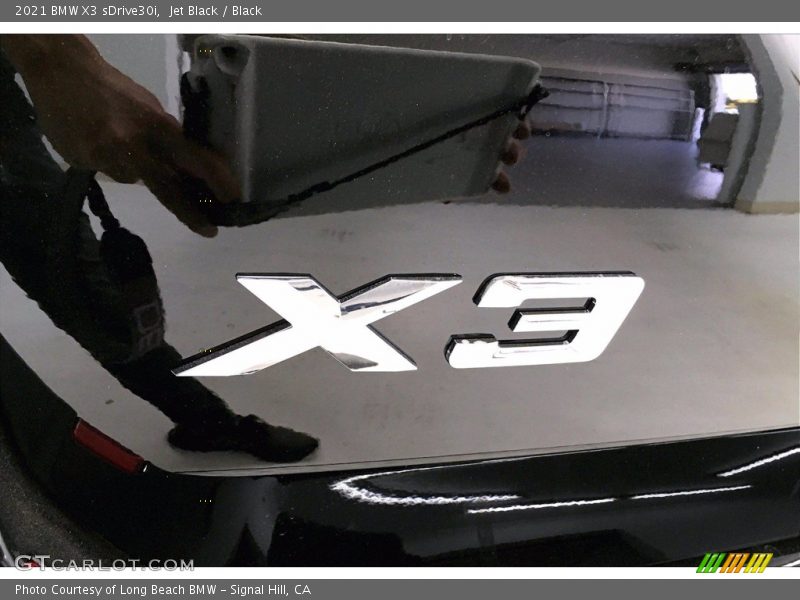 Jet Black / Black 2021 BMW X3 sDrive30i
