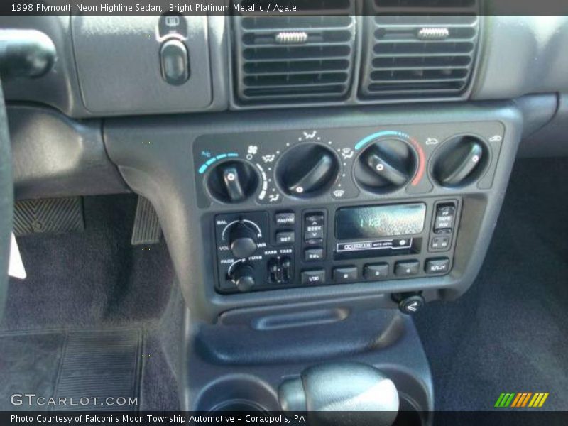 Bright Platinum Metallic / Agate 1998 Plymouth Neon Highline Sedan