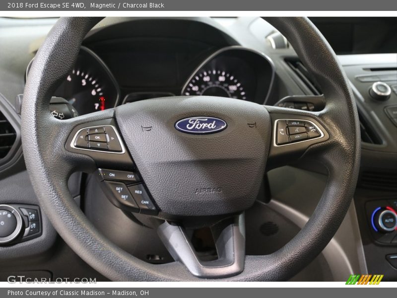 Magnetic / Charcoal Black 2018 Ford Escape SE 4WD