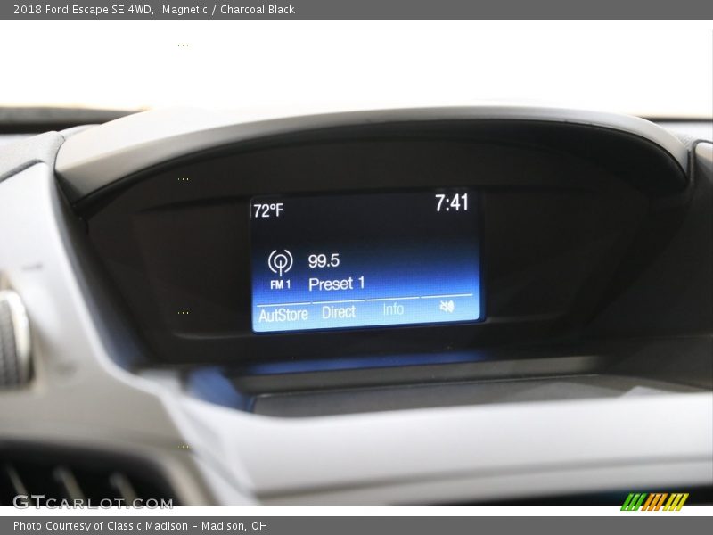 Magnetic / Charcoal Black 2018 Ford Escape SE 4WD