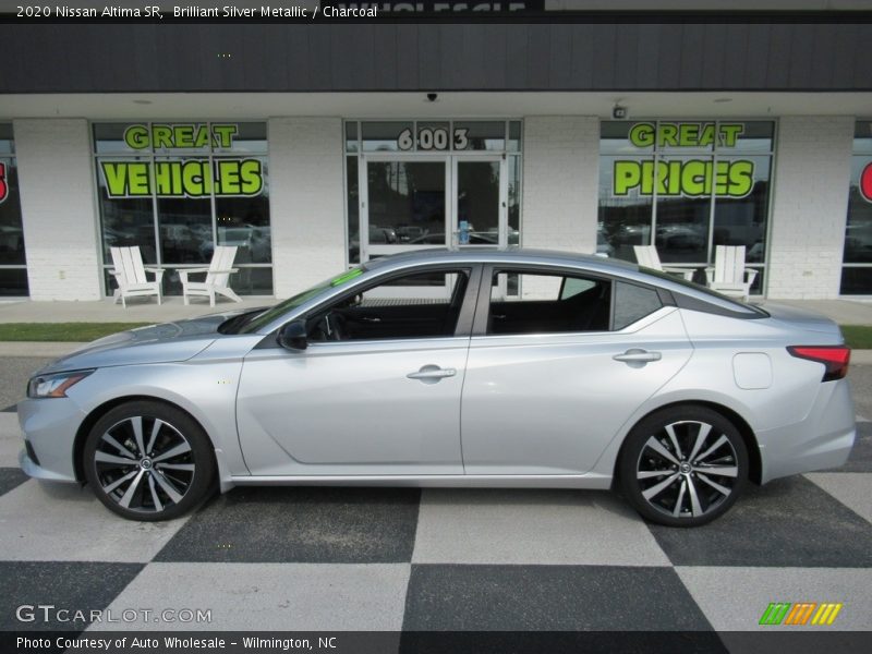 Brilliant Silver Metallic / Charcoal 2020 Nissan Altima SR