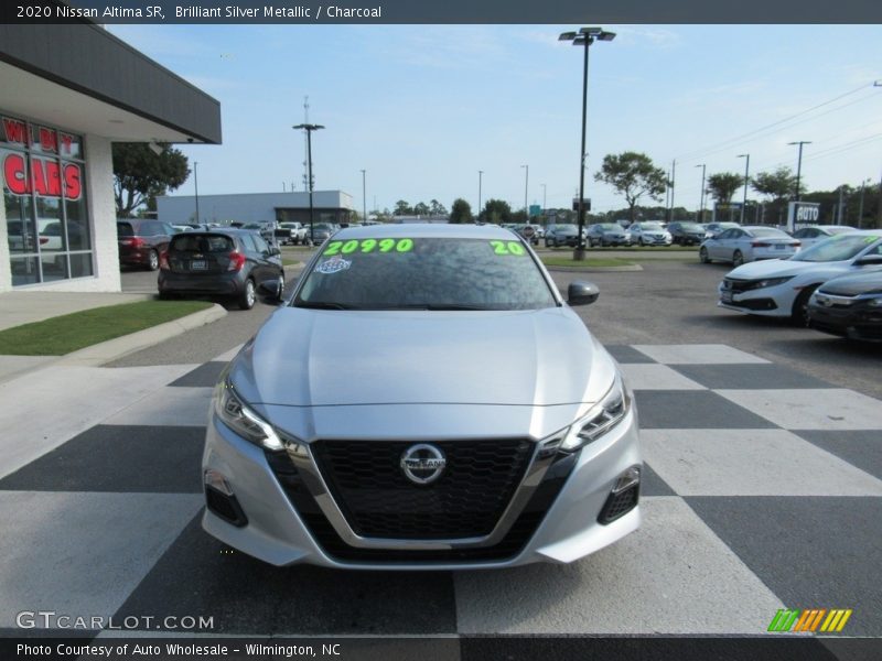 Brilliant Silver Metallic / Charcoal 2020 Nissan Altima SR