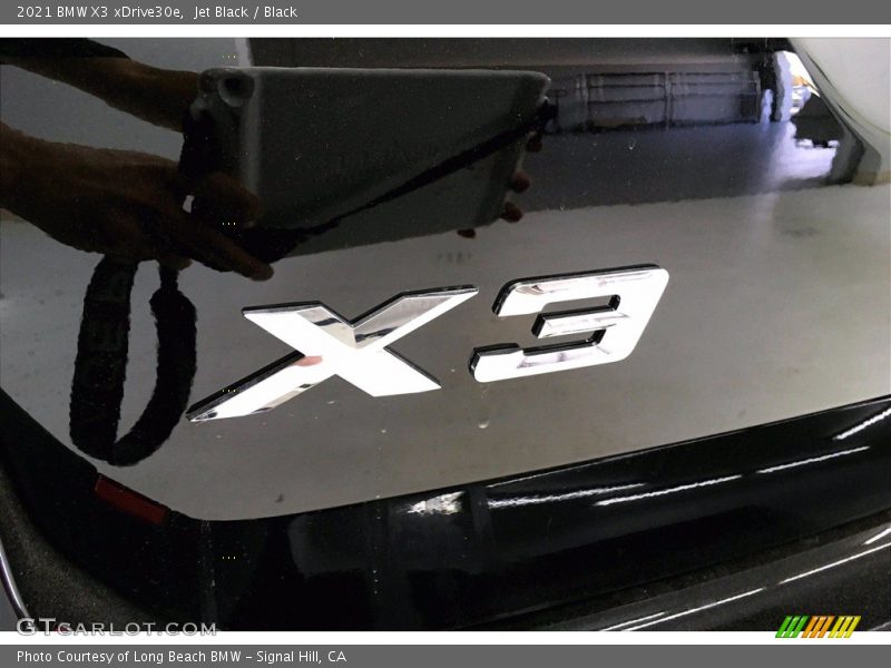 Jet Black / Black 2021 BMW X3 xDrive30e