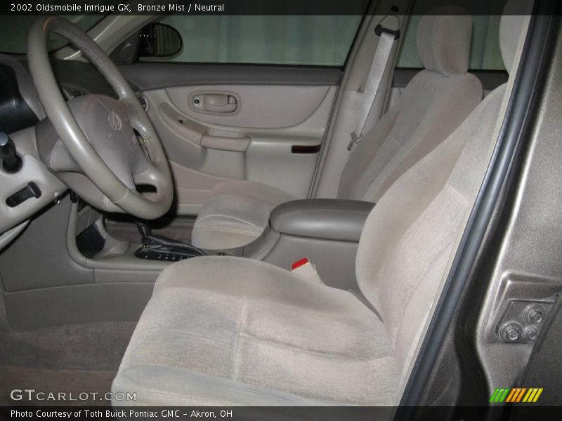Bronze Mist / Neutral 2002 Oldsmobile Intrigue GX