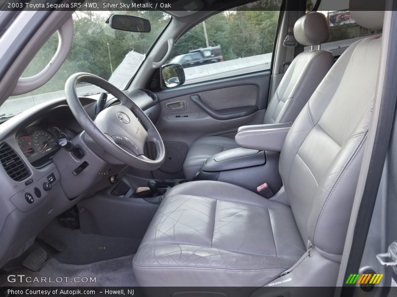Silver Sky Metallic / Oak 2003 Toyota Sequoia SR5 4WD