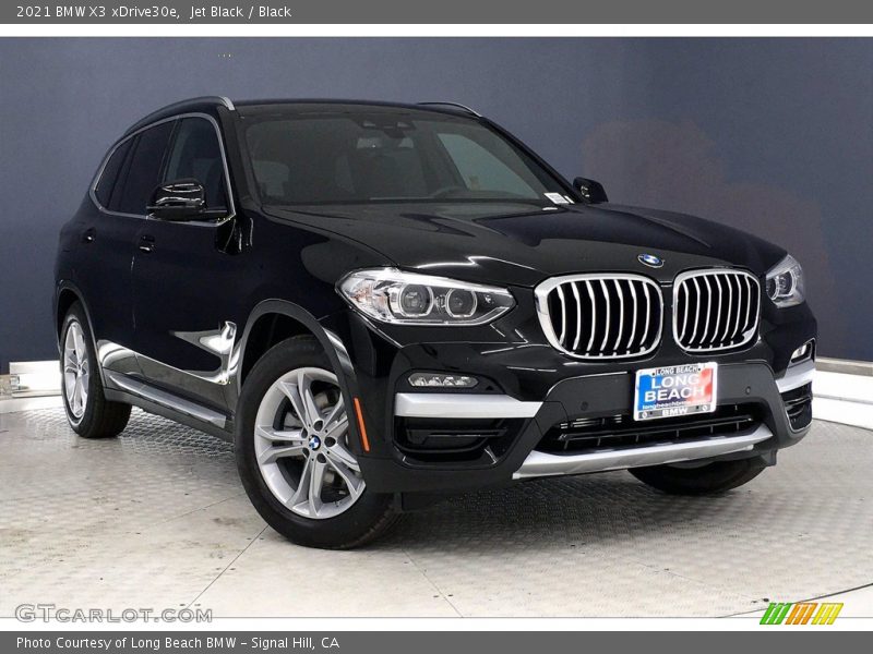 Jet Black / Black 2021 BMW X3 xDrive30e