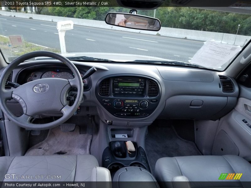 Silver Sky Metallic / Oak 2003 Toyota Sequoia SR5 4WD