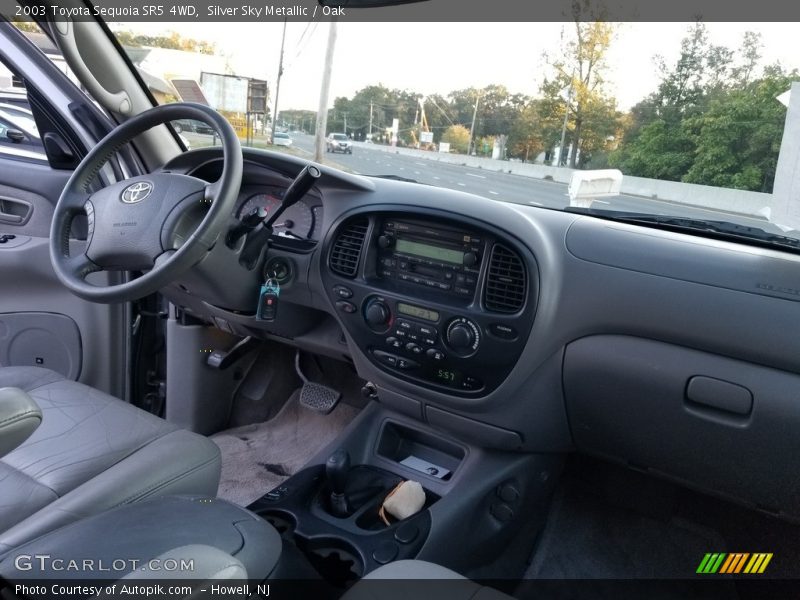 Silver Sky Metallic / Oak 2003 Toyota Sequoia SR5 4WD