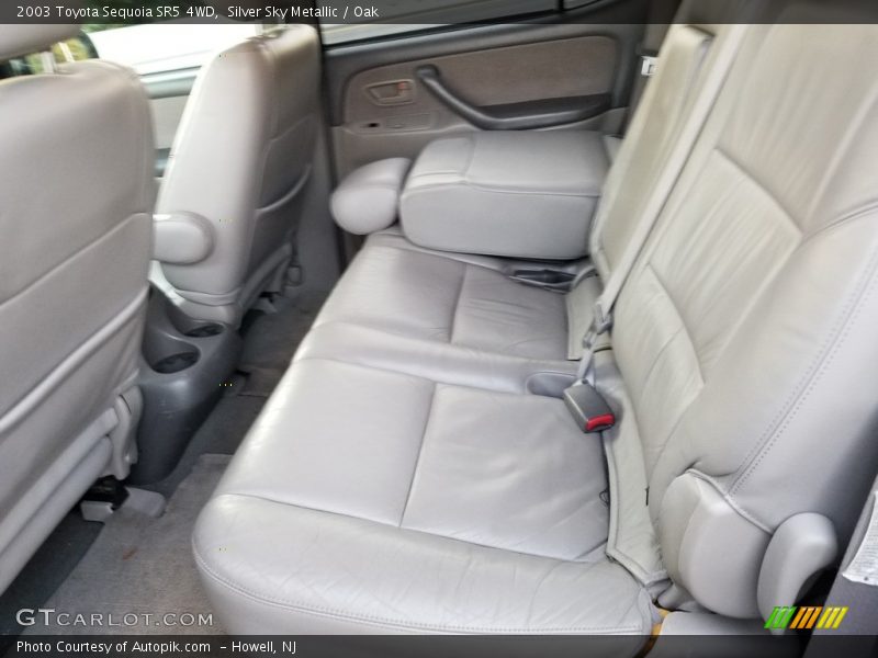 Silver Sky Metallic / Oak 2003 Toyota Sequoia SR5 4WD