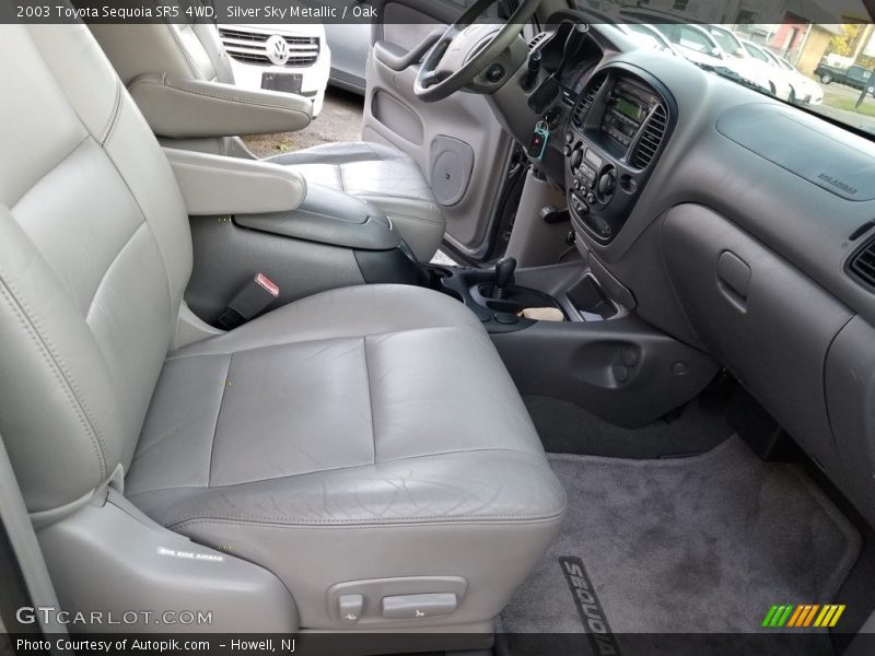 Silver Sky Metallic / Oak 2003 Toyota Sequoia SR5 4WD
