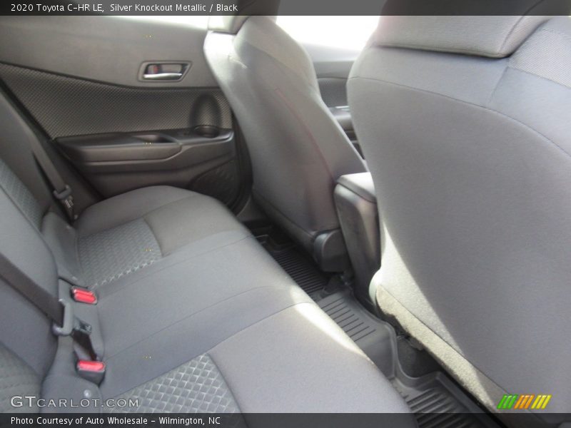 Silver Knockout Metallic / Black 2020 Toyota C-HR LE
