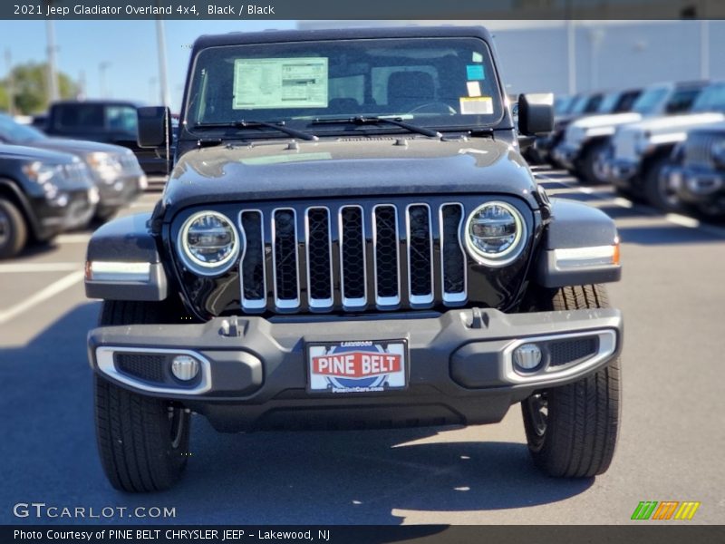 Black / Black 2021 Jeep Gladiator Overland 4x4