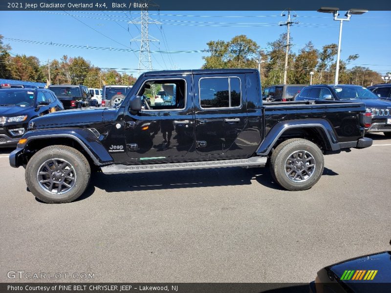 Black / Black 2021 Jeep Gladiator Overland 4x4