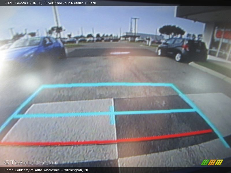Silver Knockout Metallic / Black 2020 Toyota C-HR LE