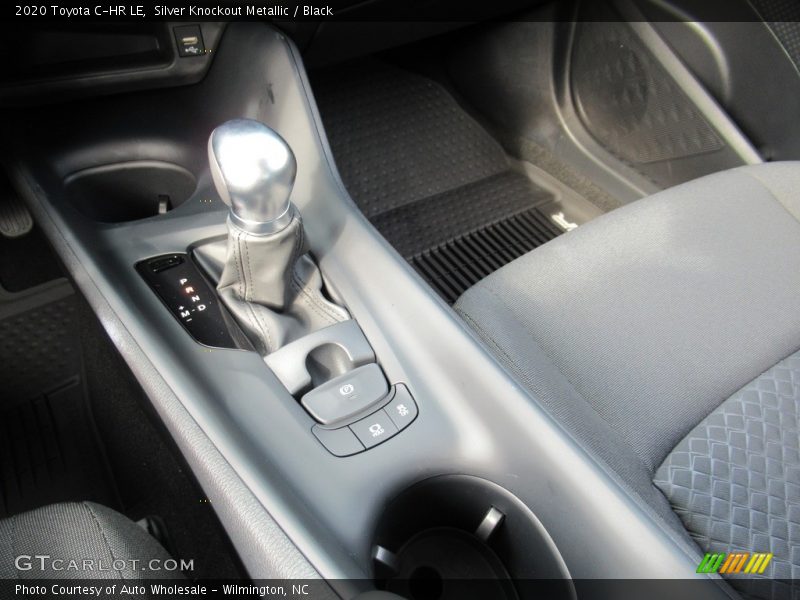 Silver Knockout Metallic / Black 2020 Toyota C-HR LE