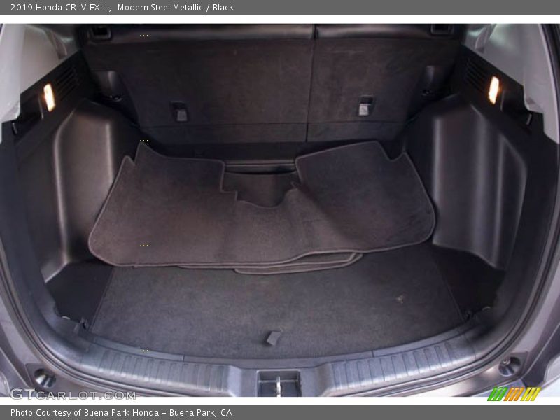Modern Steel Metallic / Black 2019 Honda CR-V EX-L