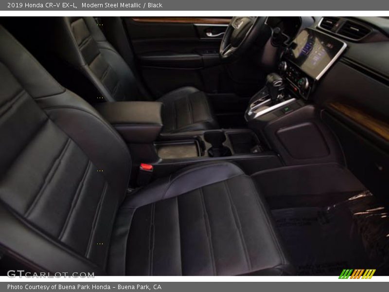 Modern Steel Metallic / Black 2019 Honda CR-V EX-L