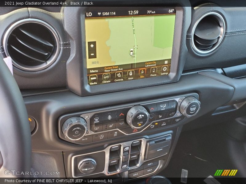 Black / Black 2021 Jeep Gladiator Overland 4x4