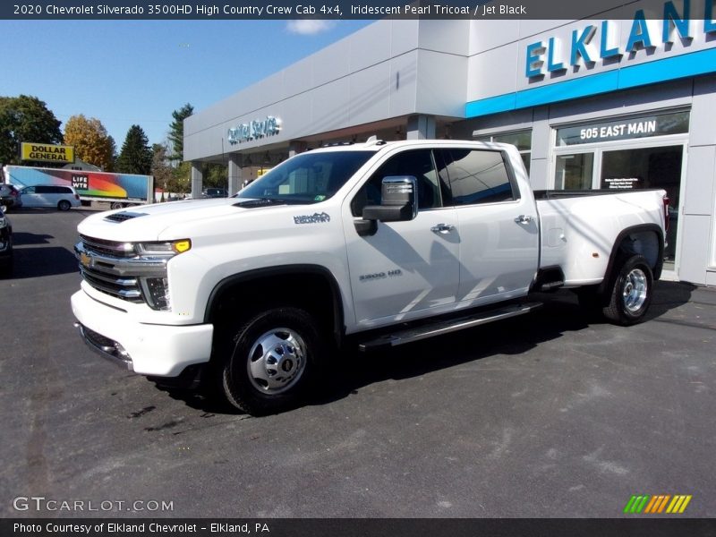 Iridescent Pearl Tricoat / Jet Black 2020 Chevrolet Silverado 3500HD High Country Crew Cab 4x4