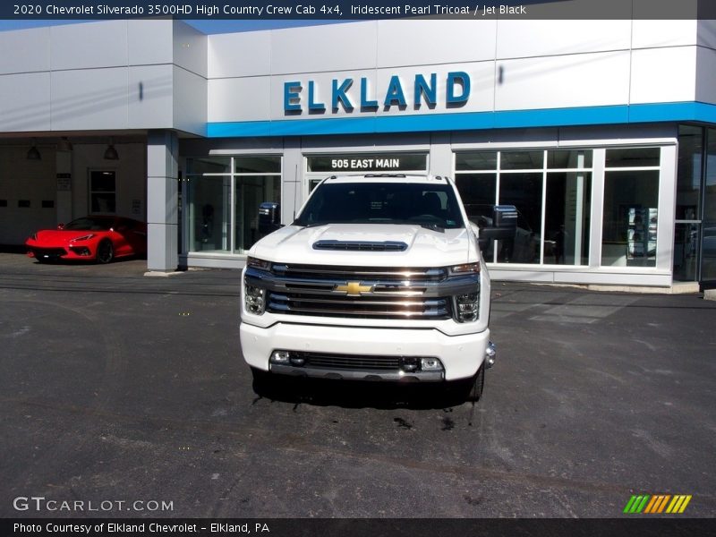 Iridescent Pearl Tricoat / Jet Black 2020 Chevrolet Silverado 3500HD High Country Crew Cab 4x4