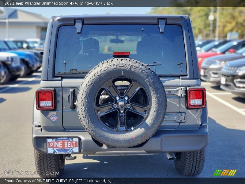 Sting-Gray / Black 2021 Jeep Wrangler Unlimited Sport 4x4