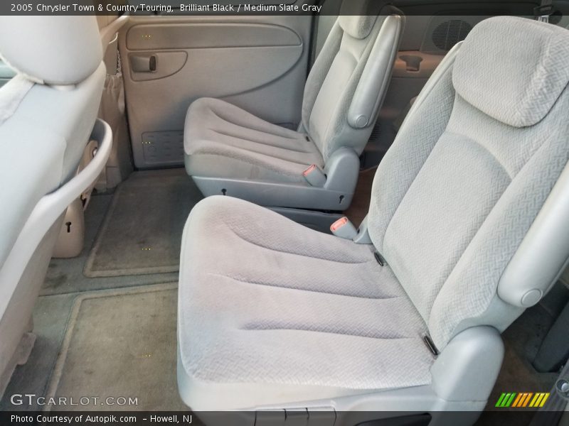 Brilliant Black / Medium Slate Gray 2005 Chrysler Town & Country Touring