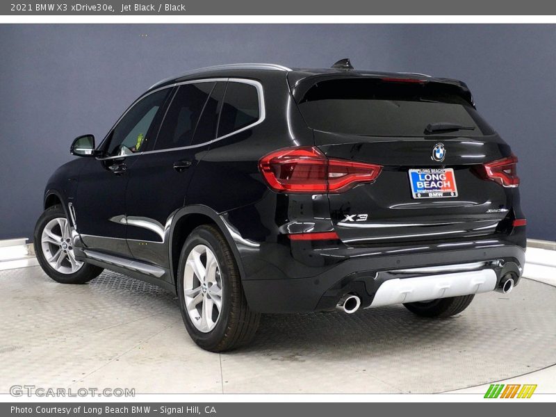 Jet Black / Black 2021 BMW X3 xDrive30e