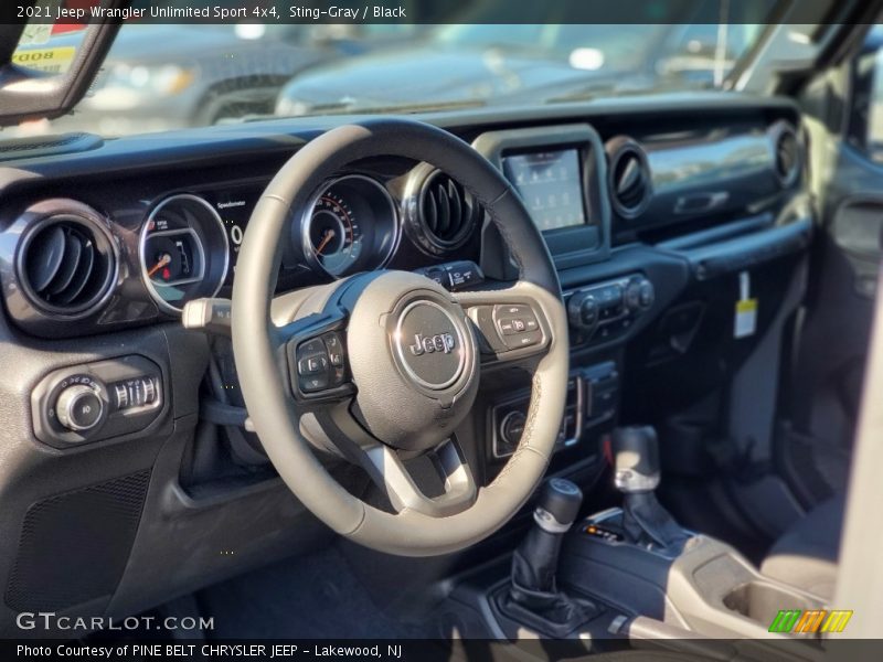 Sting-Gray / Black 2021 Jeep Wrangler Unlimited Sport 4x4