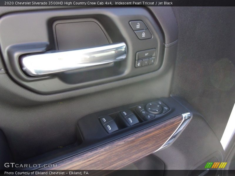 Iridescent Pearl Tricoat / Jet Black 2020 Chevrolet Silverado 3500HD High Country Crew Cab 4x4