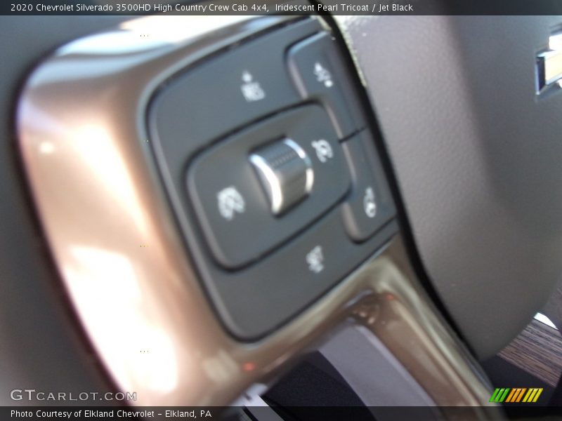 Iridescent Pearl Tricoat / Jet Black 2020 Chevrolet Silverado 3500HD High Country Crew Cab 4x4