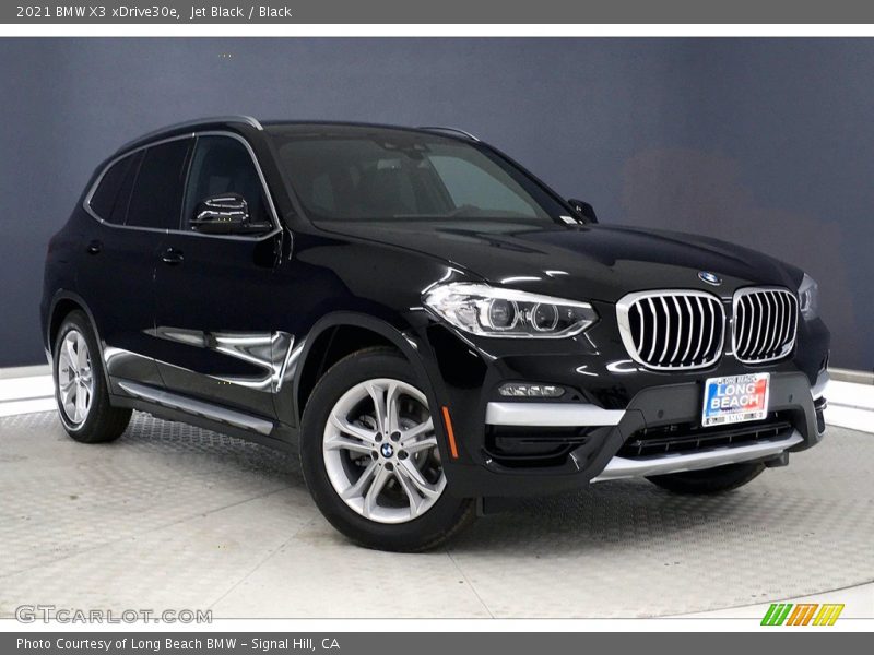Jet Black / Black 2021 BMW X3 xDrive30e
